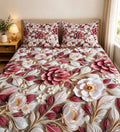 3D Printed Bedsheet with 2 Pillow Covers – 3-Piece Set